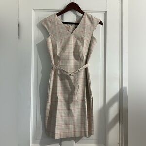 EUC Ann Taylor Plaid Shift Dress